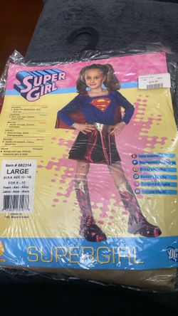 Super Girl Halloween Costume 