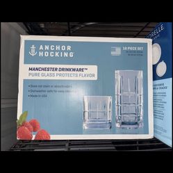 Brand New 16 PCs Glass Set