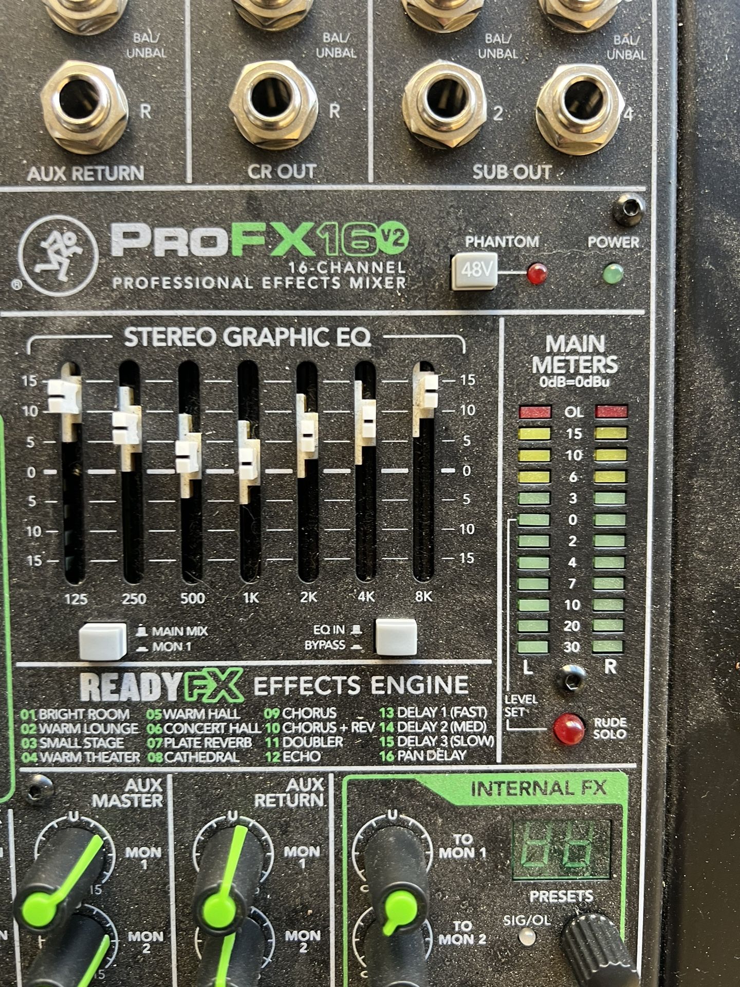 Mackie Mixer Profxv2 16 Canales