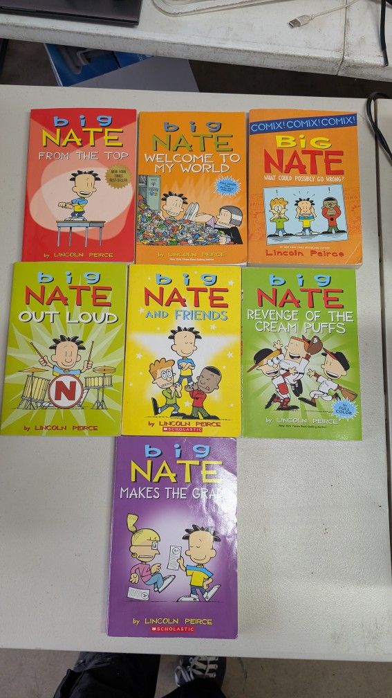 Big Nate Comic Set Of 7
