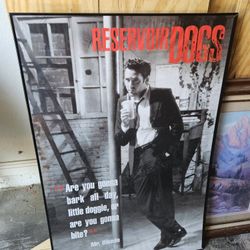 Framed Poster Of Michael Madsen ( Reservoir dogs)