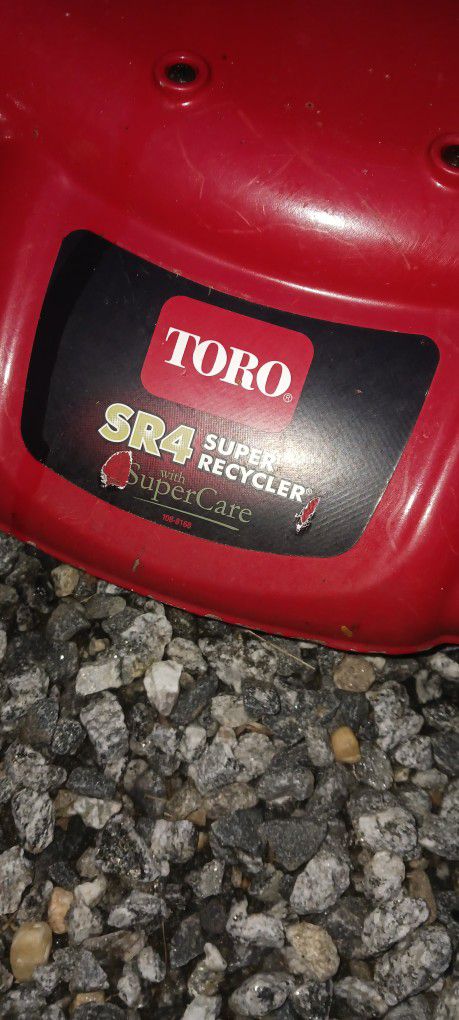 Toro Sr4 Super Recycler