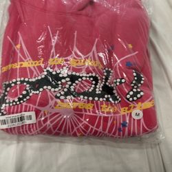 Pink Spider Hoodie