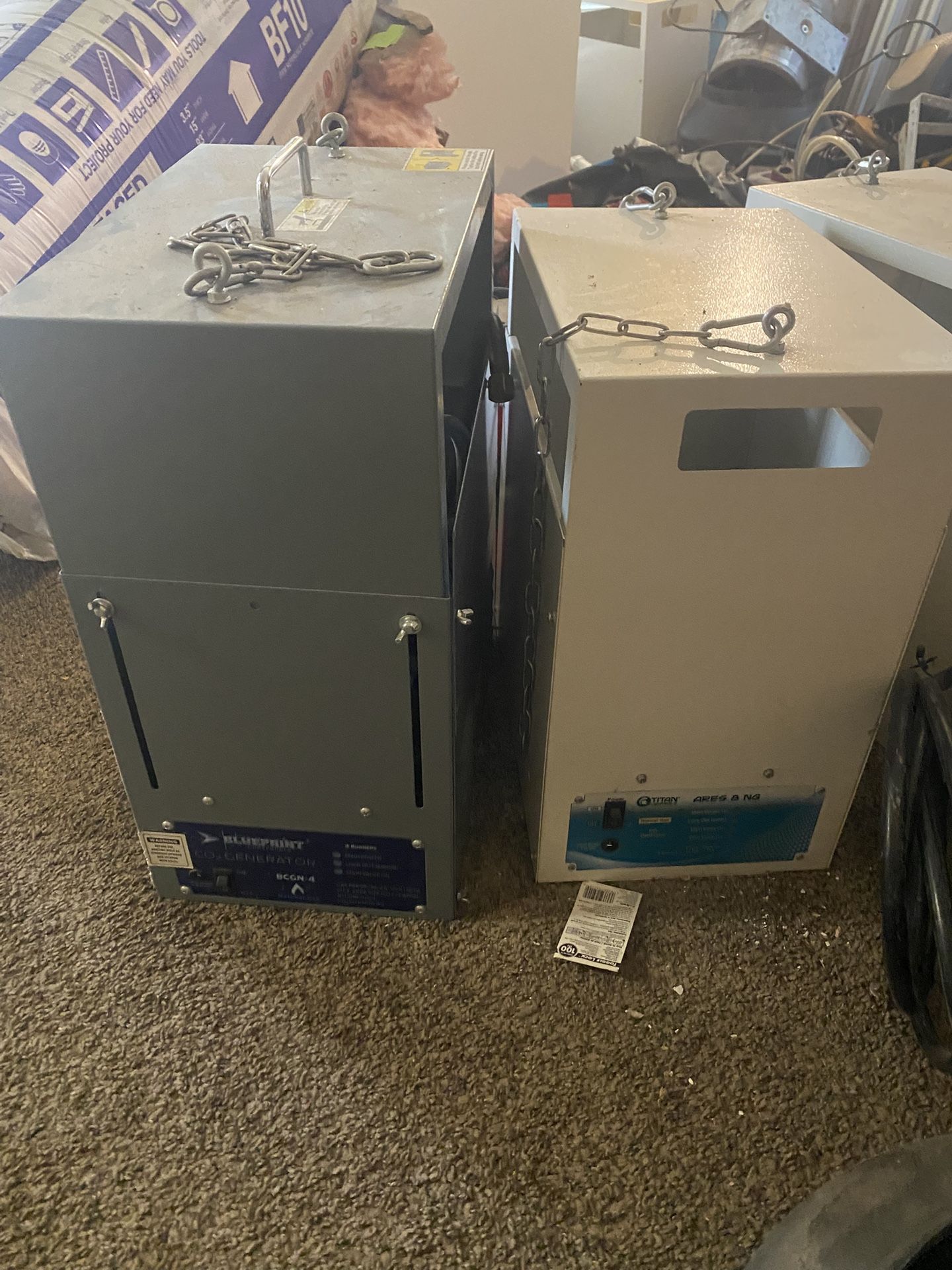 Natural Gas Co2 Burners