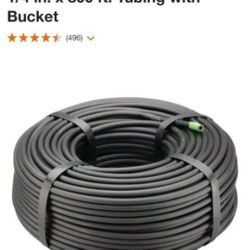 New Rainbird 1/4" X 800ft Tubing With Bucket 