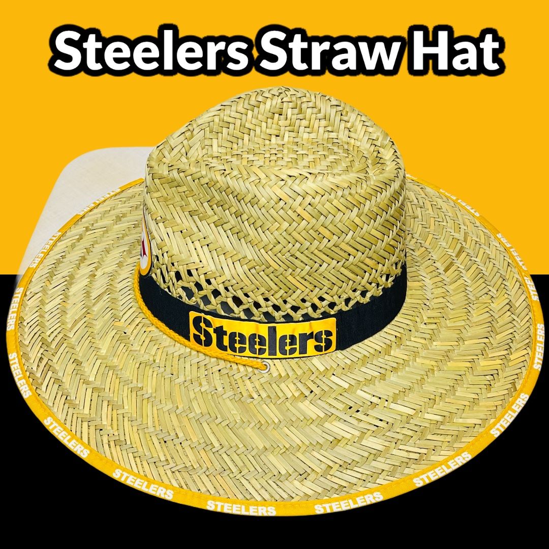 Pittsburgh Steelers Straw hats great gift just in time 4 summer heat (I