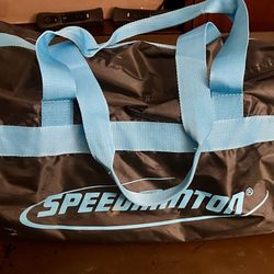 Speedminton Sports Bag + Rackets, Birdies, etc.