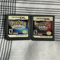 Pokémon Diamond & Pearl DS Games 