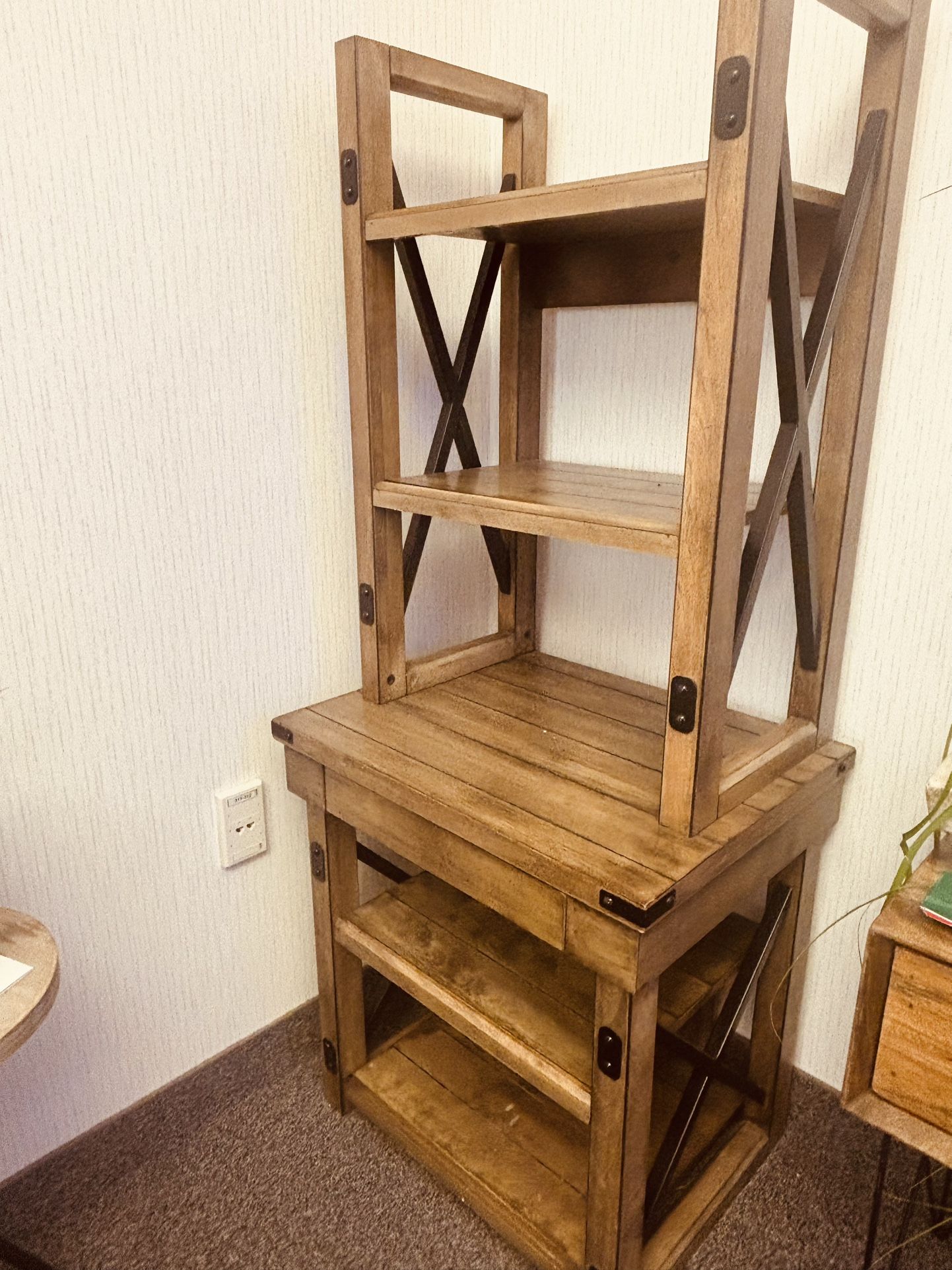 Wood Shelf Unit