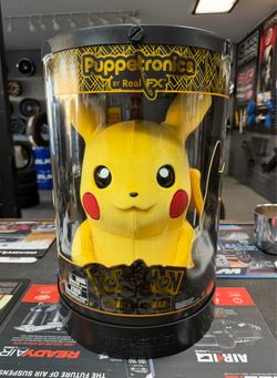 Pokemon Puppetronics Real FX Pikachu Life Size Animatronic Figure NEW!