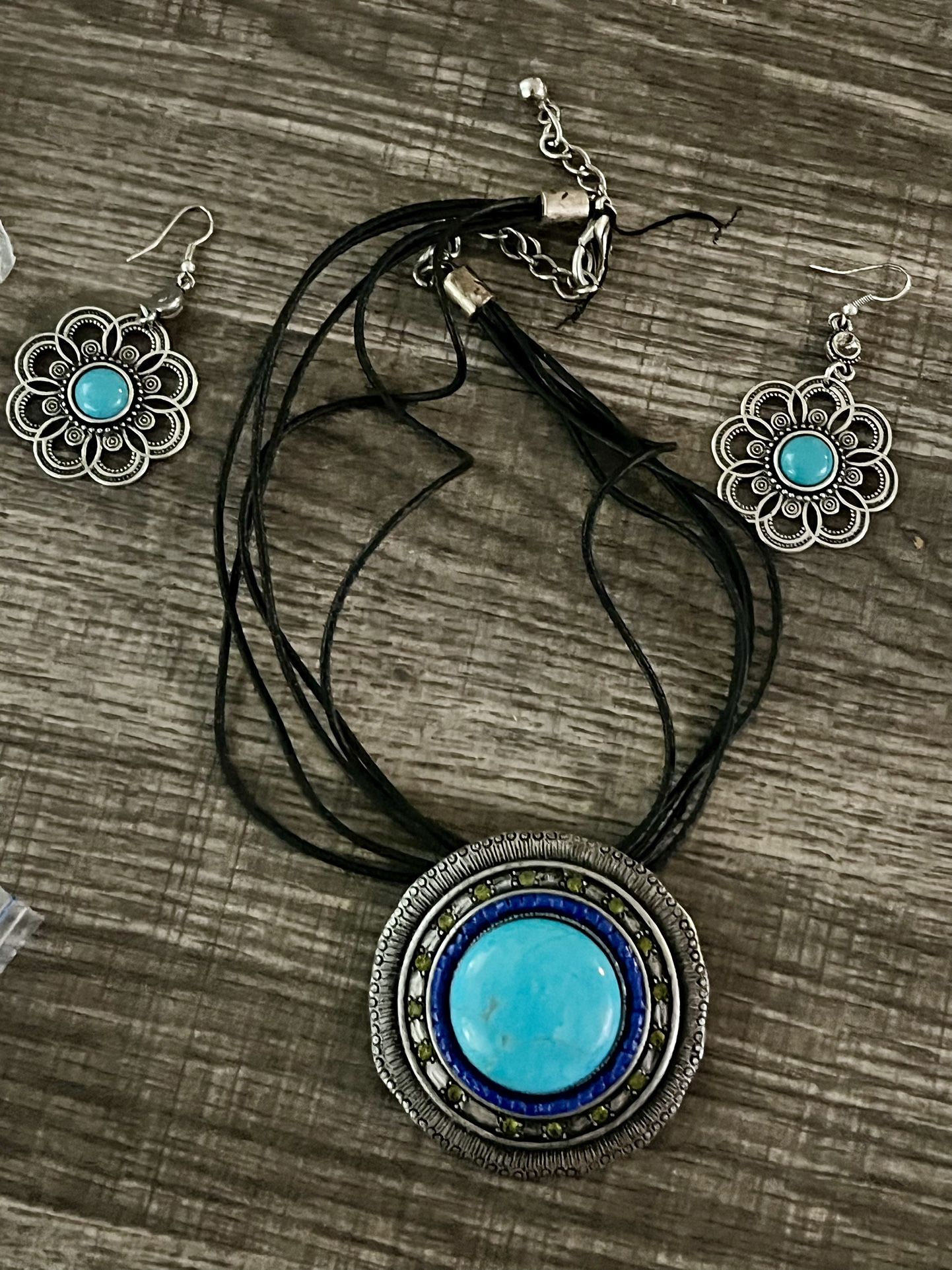 Necklace And Earrings Set