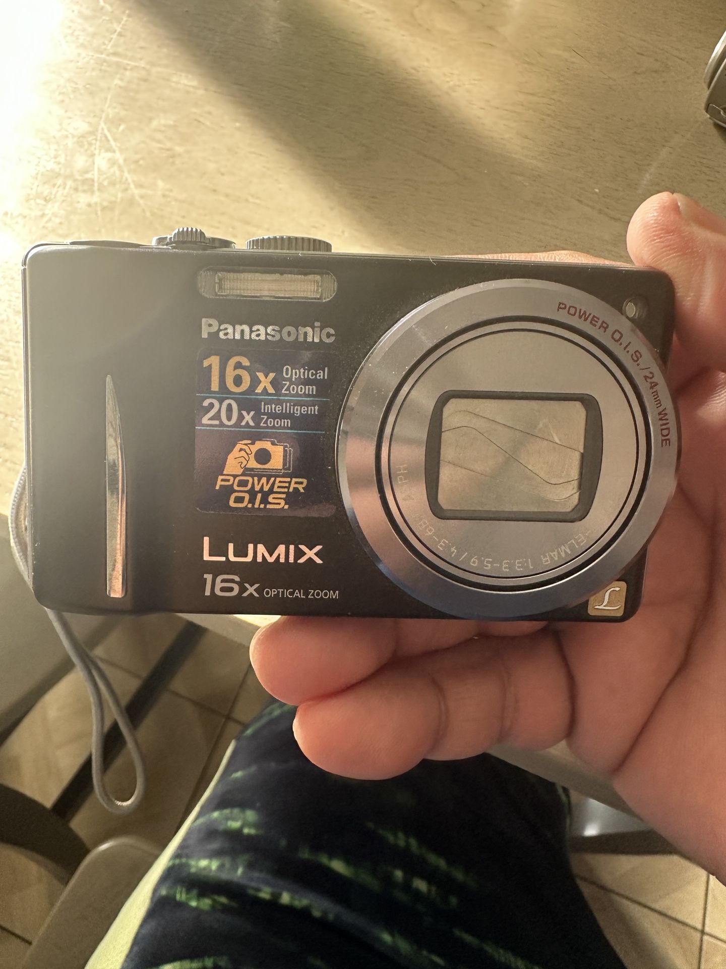 Panasonic Lumix DMC-ZS8 14.1 MP 16x Compact Digital Camera-BLACK
