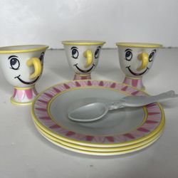 Beauty and the beast tea cups