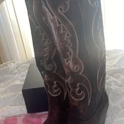 Cowgirl high boots