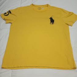 Polo Ralph Lauren Authentic Yellow Shirt For Men