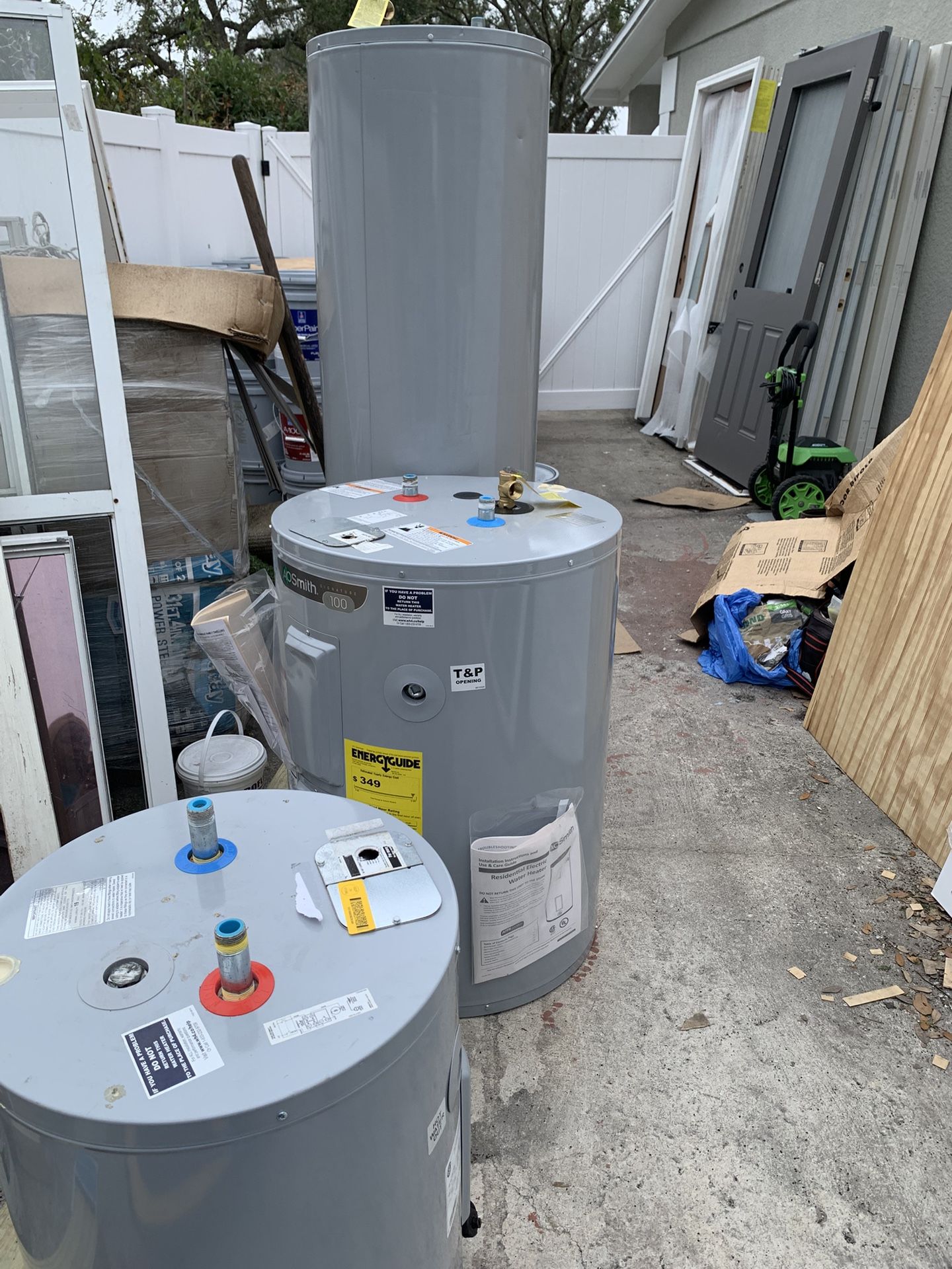 Water Heater (19,38,40 Gallons)