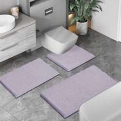 New Bathroom Mat Set