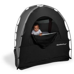 SlumberPod Privacy Pod for Babies and Toddlers With Fan ( Version 3): Blackout Dark Sleeping Space