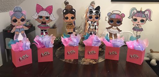 6 LOL CENTER PIECES