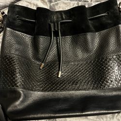 Proenza Schouler  Designer Bag Italy ,  Black Soft Leather Shoulder $125