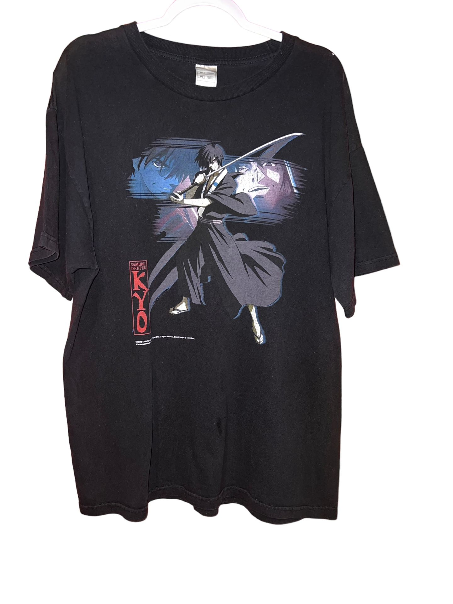 Vintage anime KYO tee rare DBZ sailor moon kenshin shirt