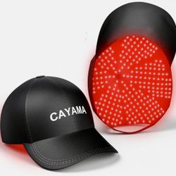 CAYAMA Red Light Therapy Cap for Hair – 510 LED Laser Hair Cap for Fuller, Healthier-Looking Hair, Rechargeable Light-Based Care Device for Men & Wome