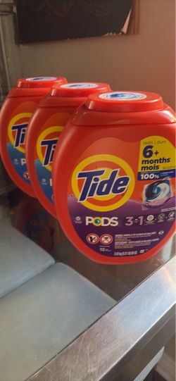 new unopened tide pods