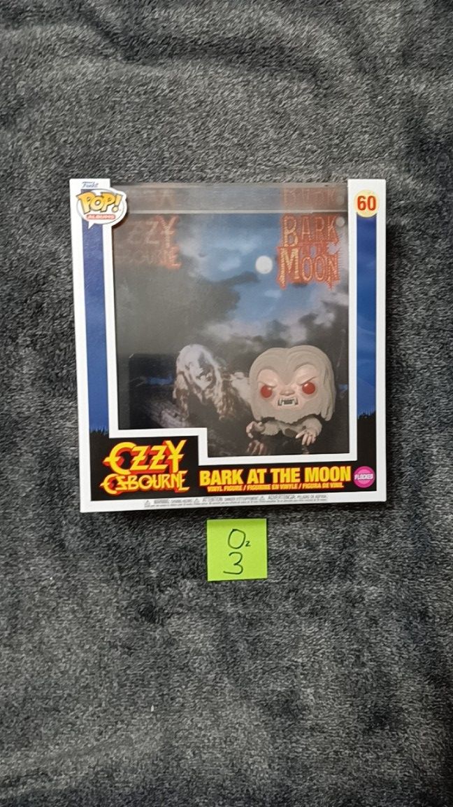 Ozzy Osbourne Bark At The Moon (Flocked) #60 Funko Albums