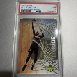 Clyde Drexler Famous Nicknames #4 PSA 7