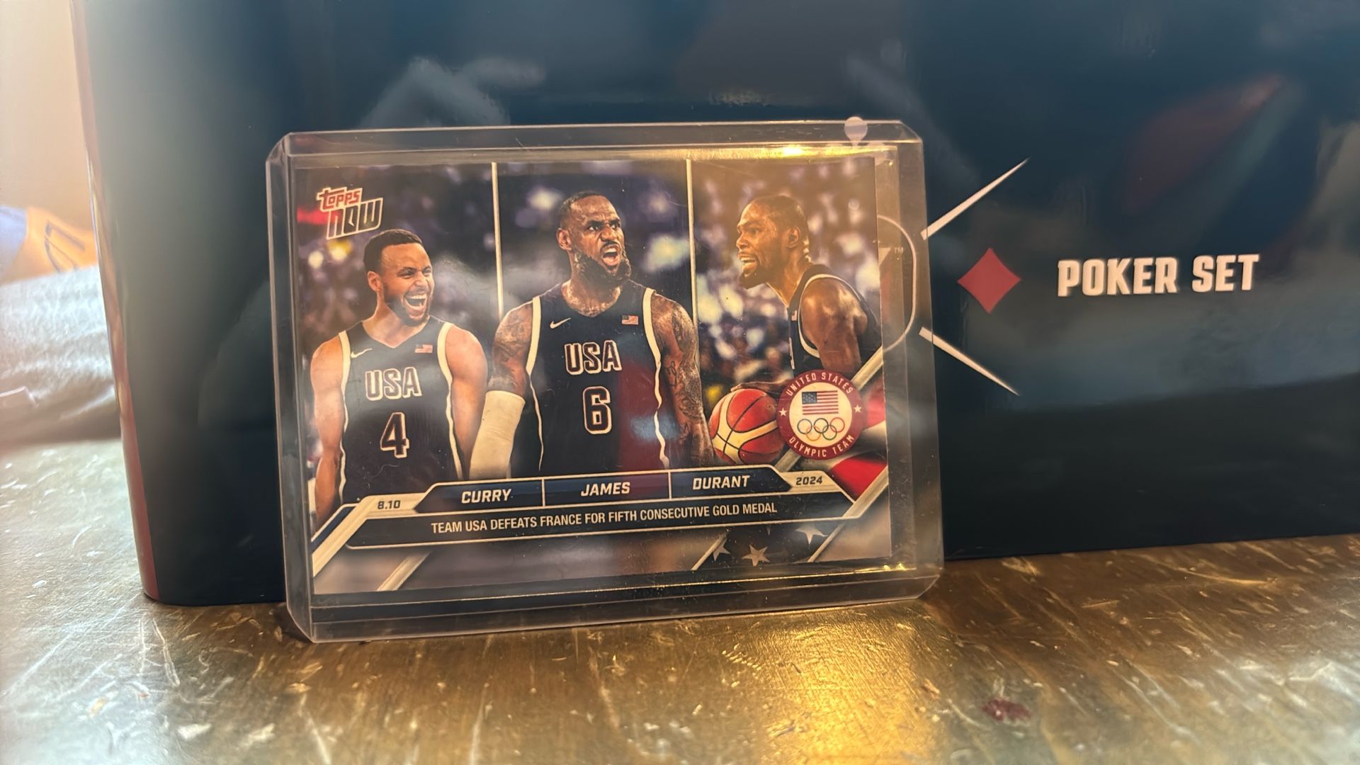 Team Usa, Triple Player Card