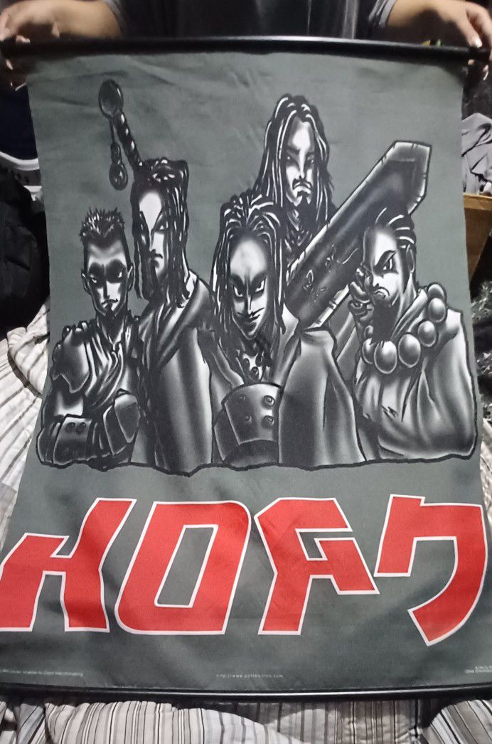 KORN  Fabric Poster 42x30 Inch