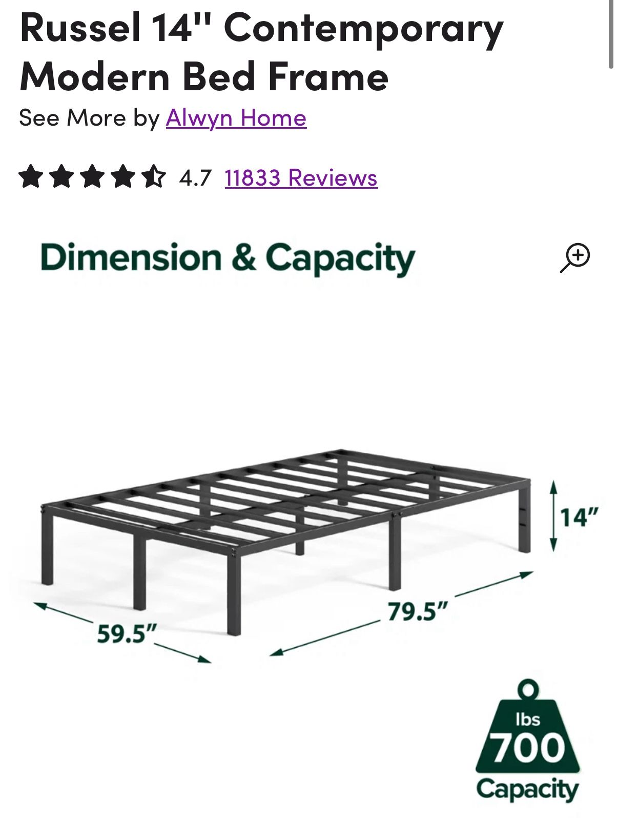 Bed frame 