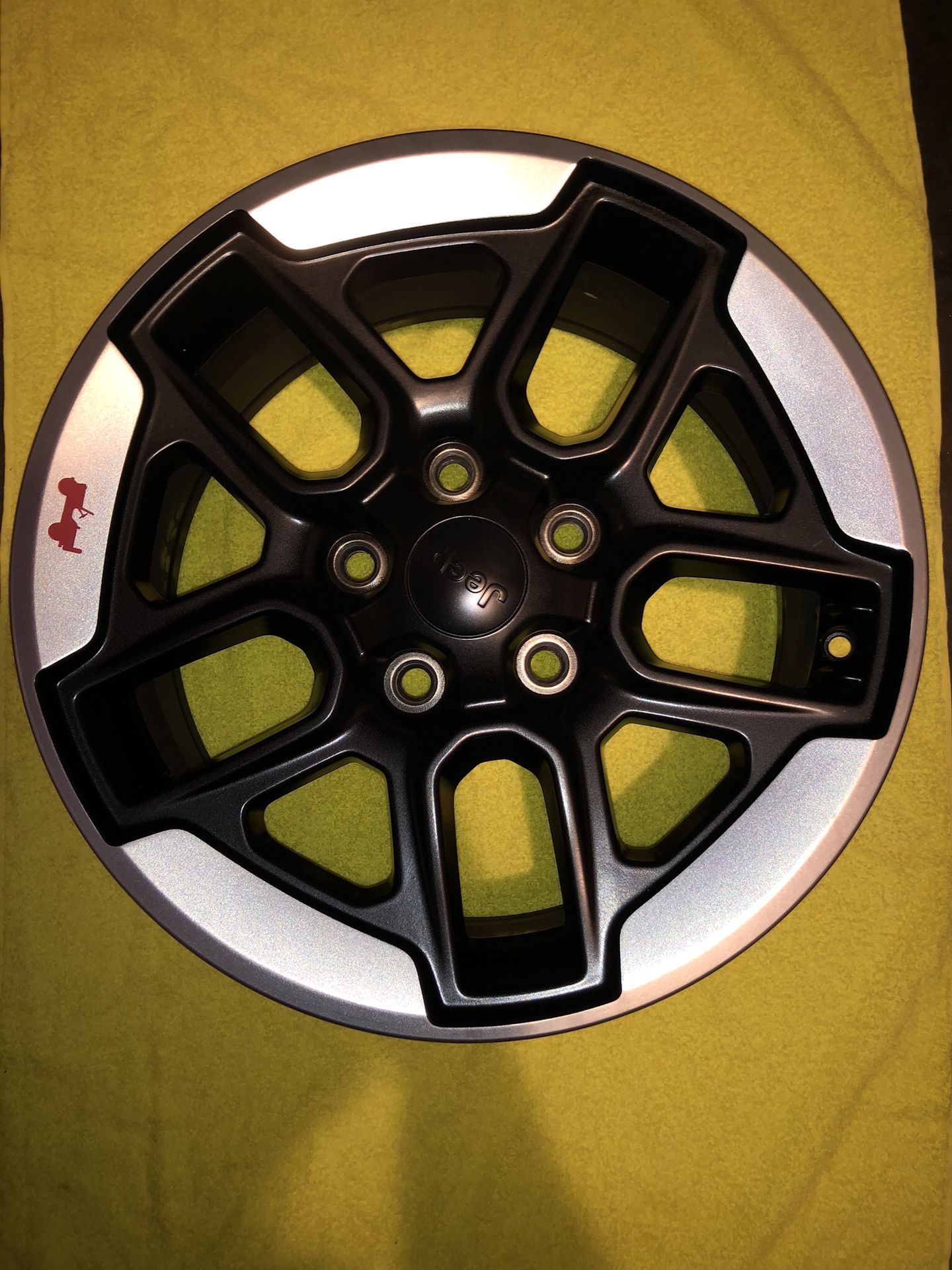 Jeep Wrangler wheels new JL or JK OEM 5 total rubicon