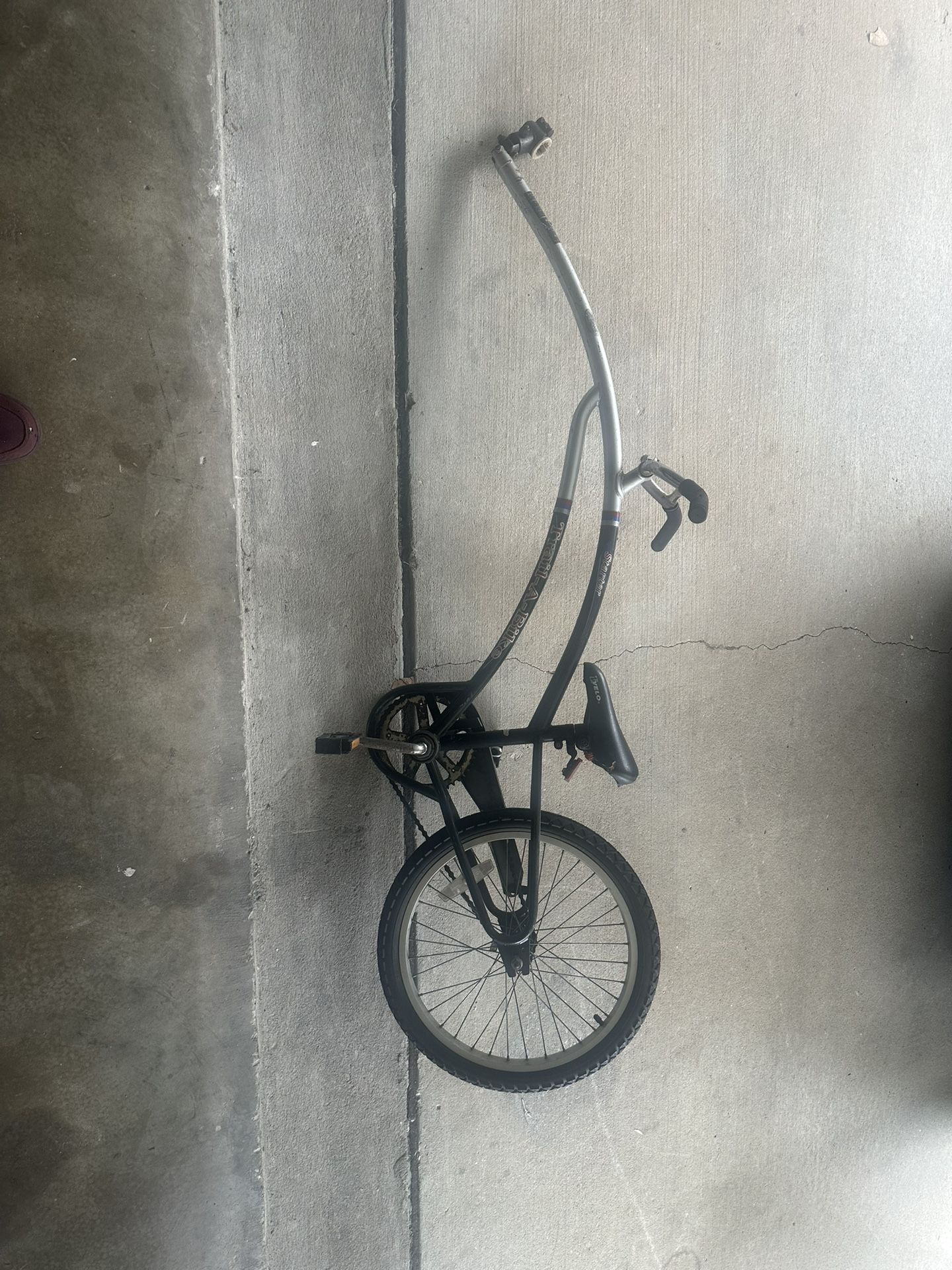 Trail a bike