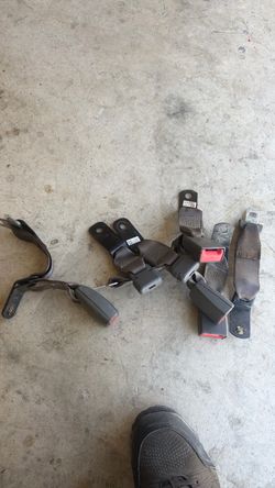 Used Car Seat Belts Set of 3