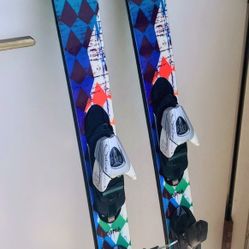 ZUMA SKIS Twin Tip Park Skis 155cm Multicolor 