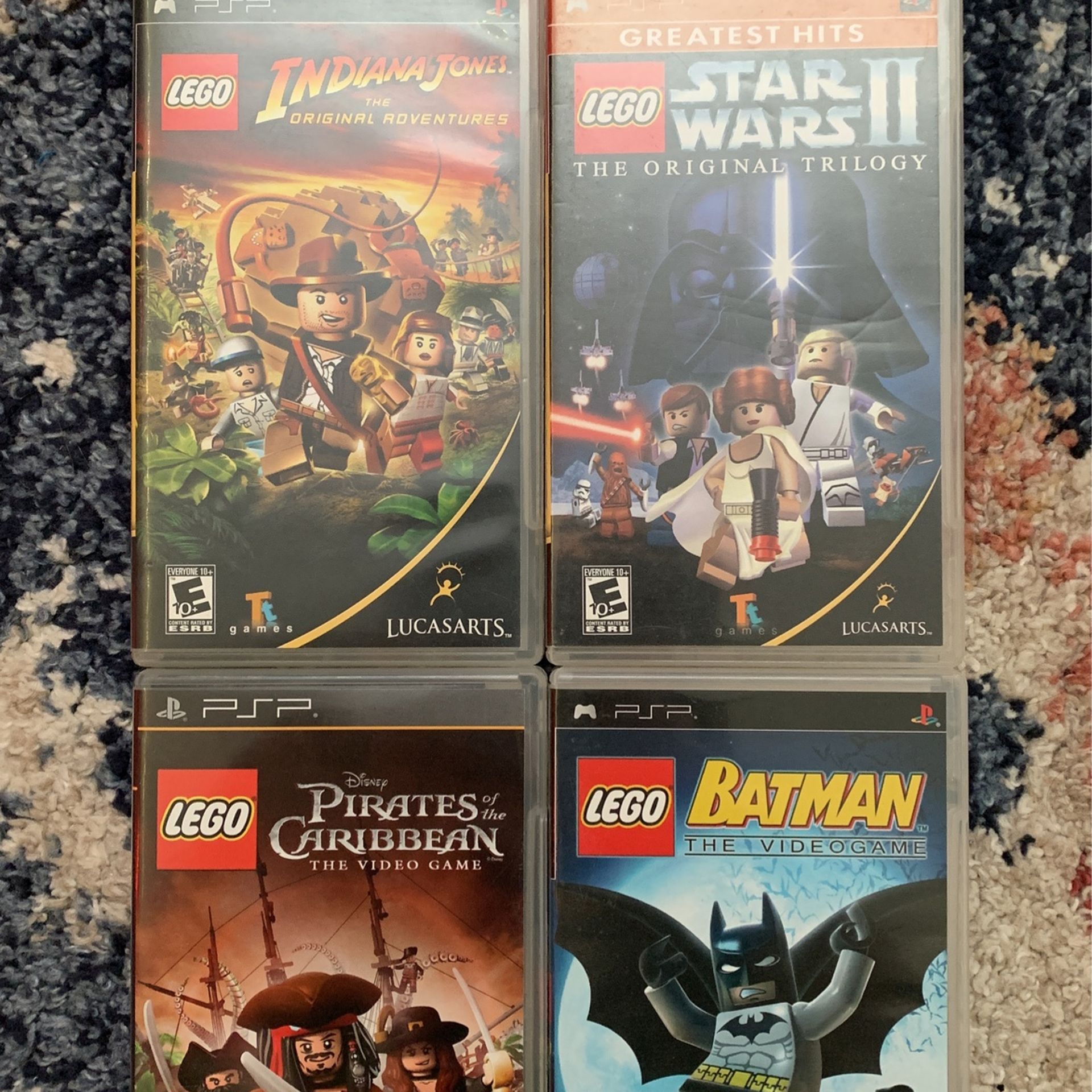 PSP 4 Lego Game Bundle