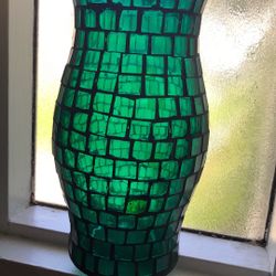 Cut Glass Decorative Tube