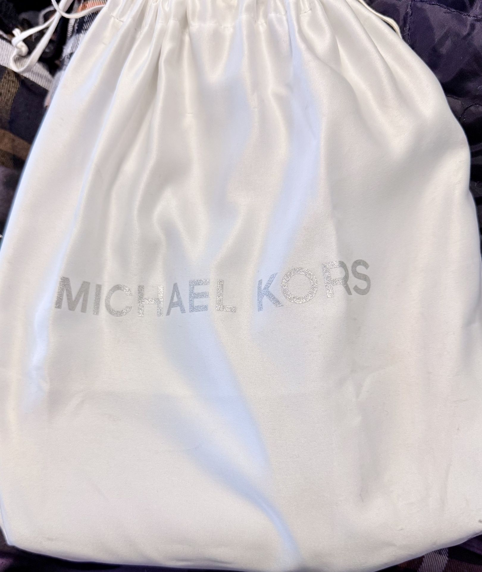 Michael Kors Blue Pebbled Purse