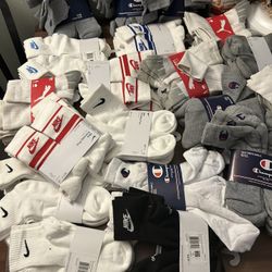 6 Pack Brand Named Socks