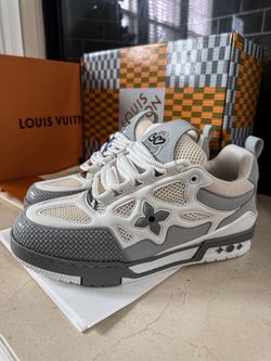 Louis Vuitton Skate Sneakers – Grey & White Pickup in Loganville, GA (Cash, CashApp, Zelle) Discount if you live far