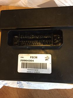 Gm fuel pump control module