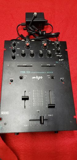 Rane 2 channel mixer ttm52i
