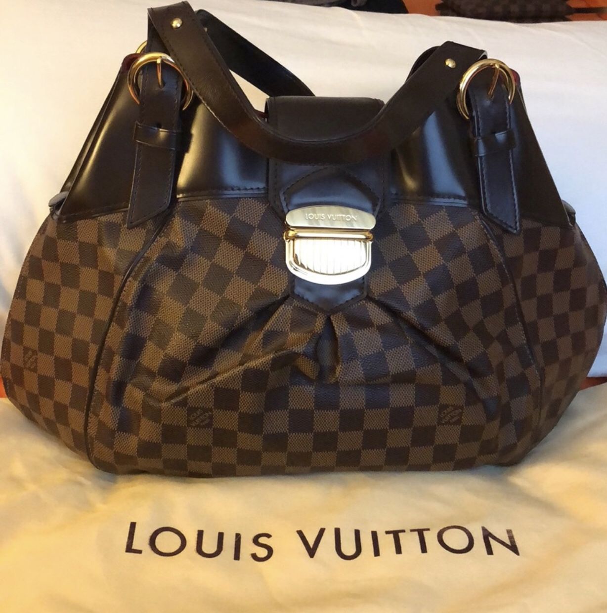 Authentic Pre owned Louis Vuitton GM Sistina