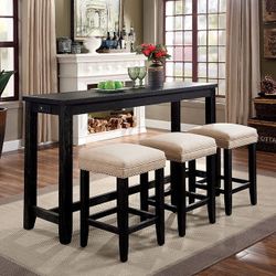 Breakfast nook| Small dining set | 4pc