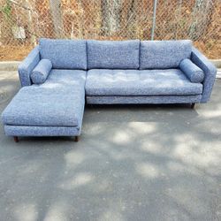 Article Blue Sectional Sofa