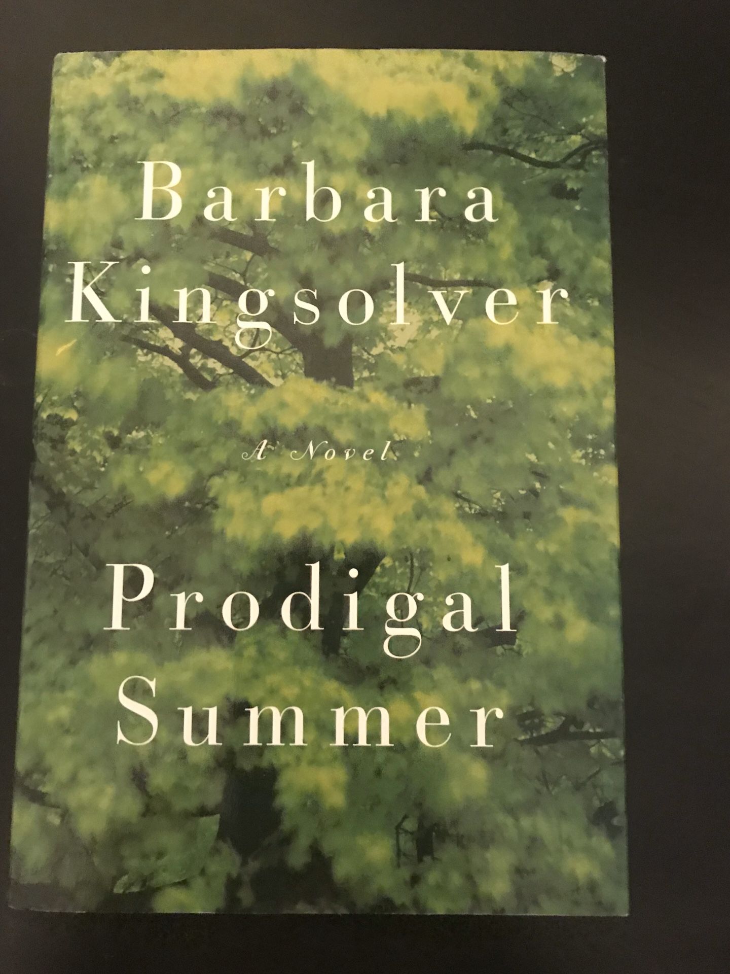 Prodigal Summer Autographed Hardback Barbara Kingsolver
