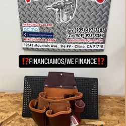 5017DB OCCIDENTAL LEATHER 3Pouch Pro Tool Bag**(FINANCIAMOS/WE FINANCE)**