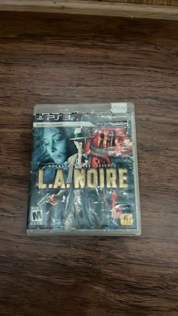 La noire ps3