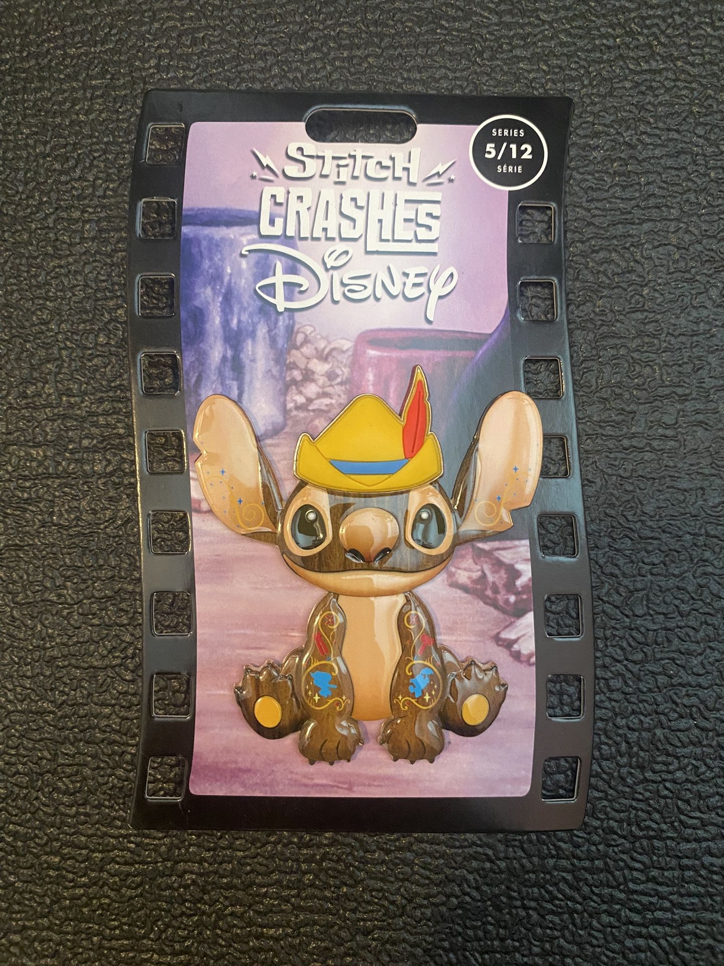 Stitch Crashes Disney Pin
